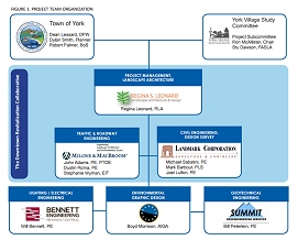 design phase consulting team organization chart